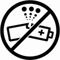 Batterier: Må ikke åbnes.